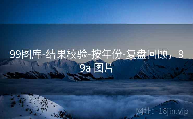 99图库-结果校验-按年份-复盘回顾，99a 图片